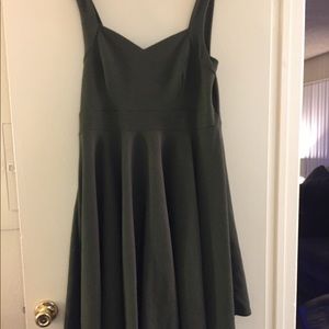 Olive Skater Dress
